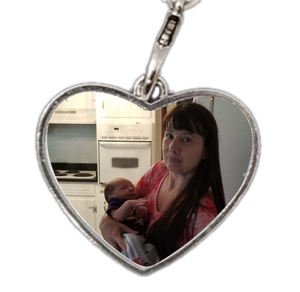 Keychain Heart Double Sided