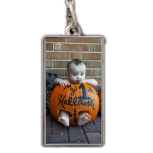 Load image into Gallery viewer, Keychain Rectangle Double Sided